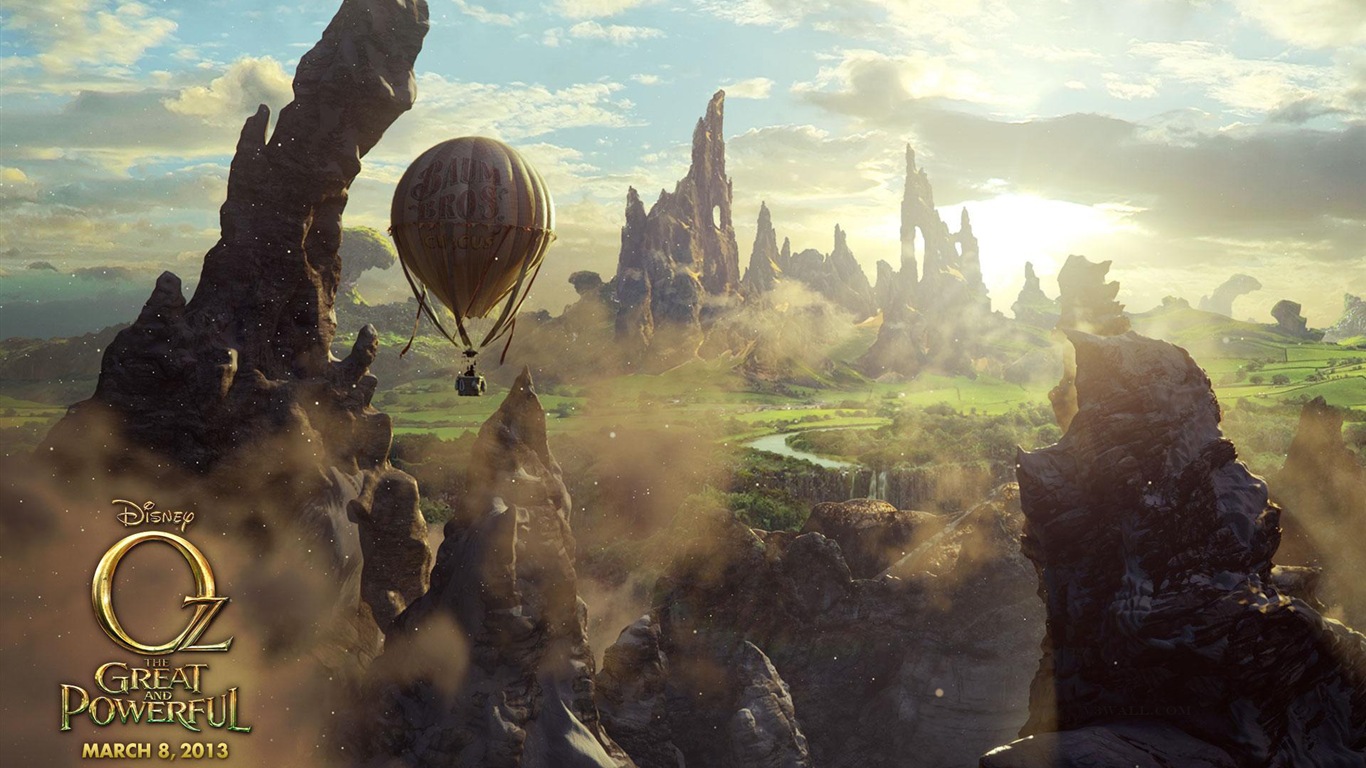 Oz The Great and Powerful 2013 HD wallpapers #9 - 1366x768