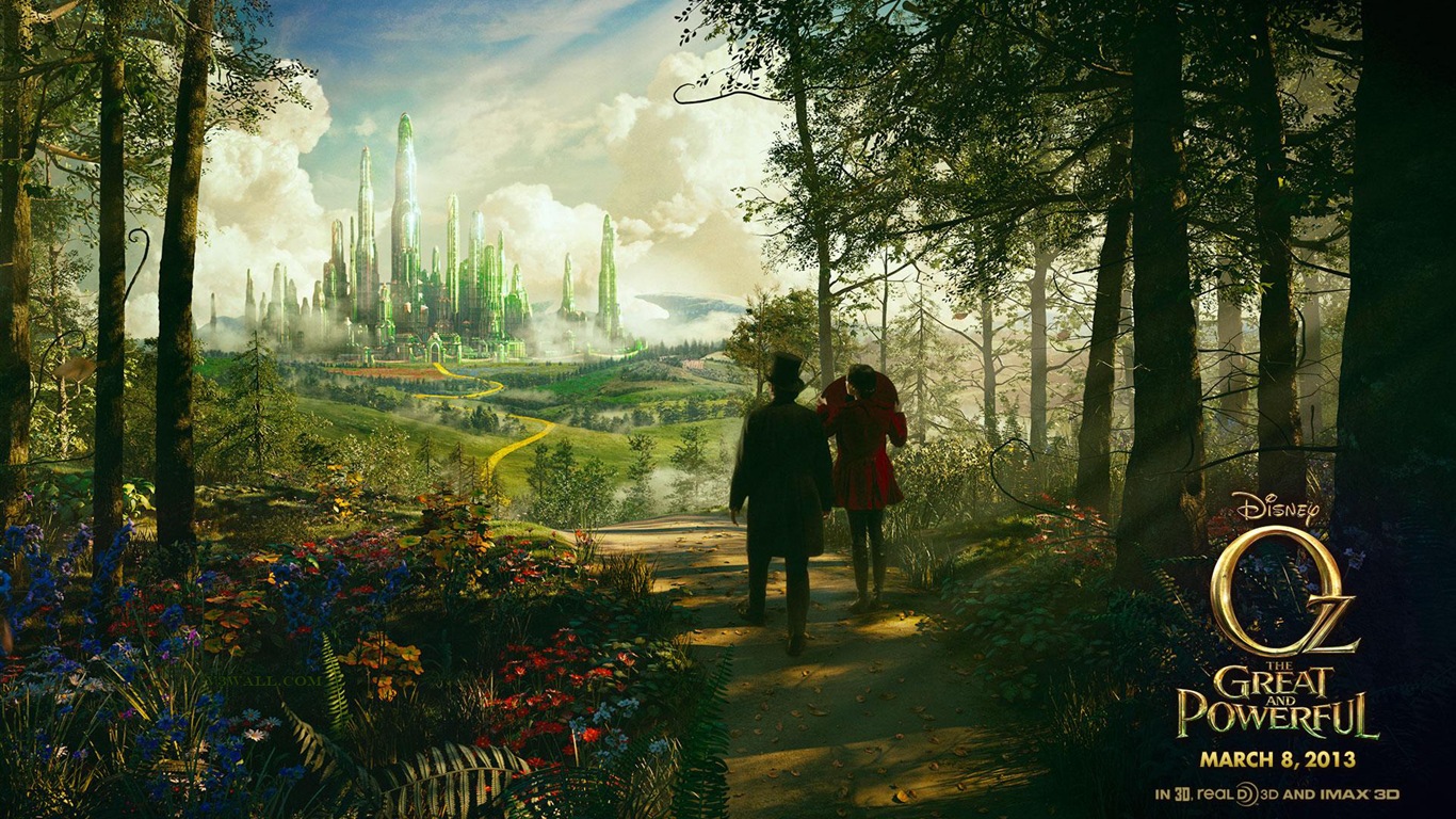 Oz The Great and Powerful 绿野仙踪 高清壁纸11 - 1366x768