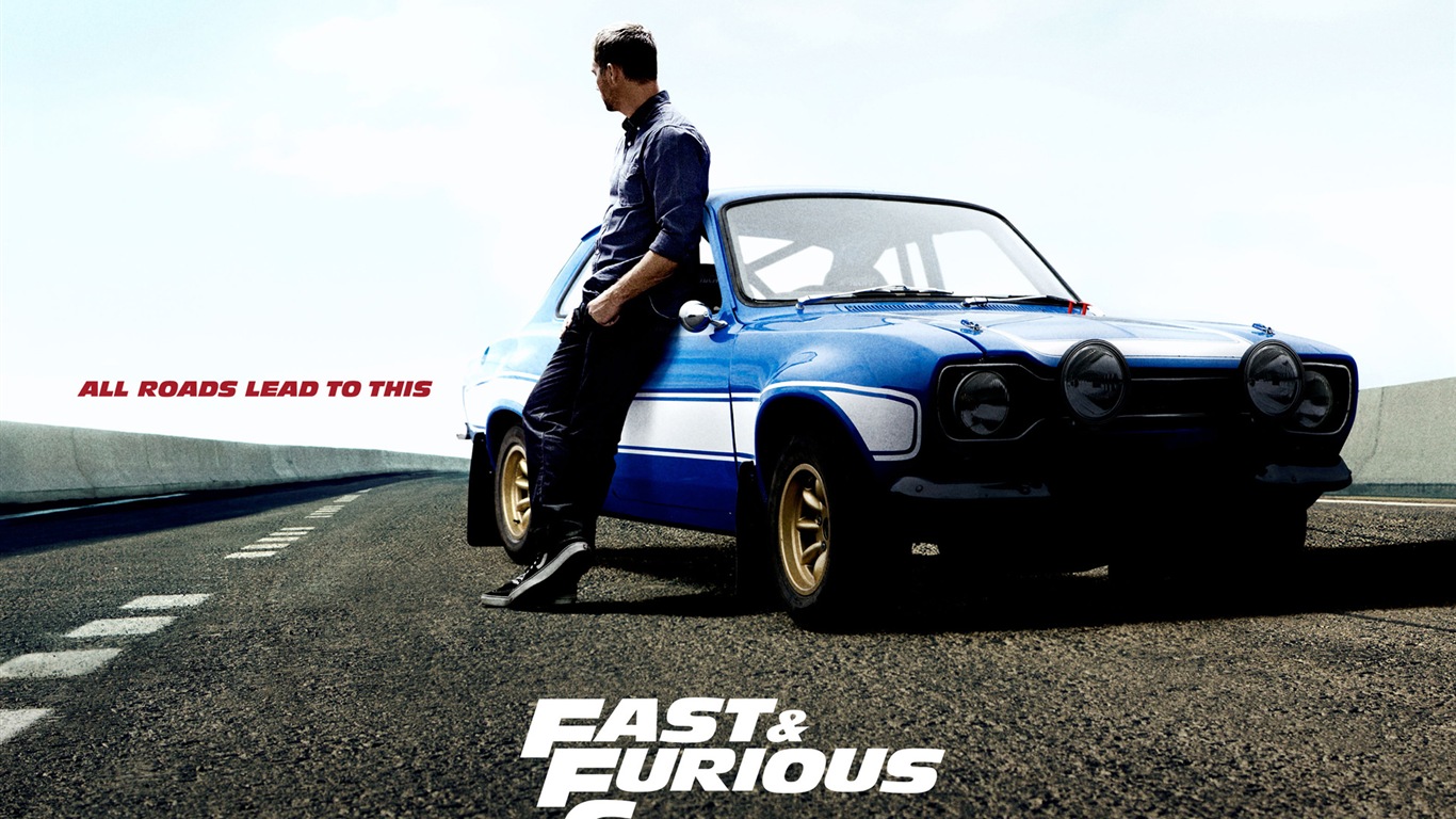 Fast And Furious 6 обои HD фильмов #10 - 1366x768