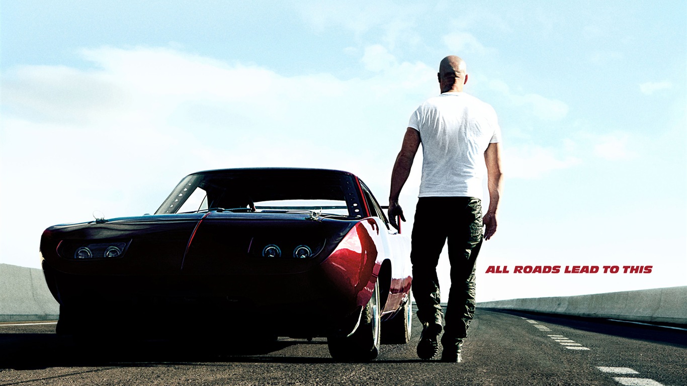 Fast And Furious 6 обои HD фильмов #11 - 1366x768