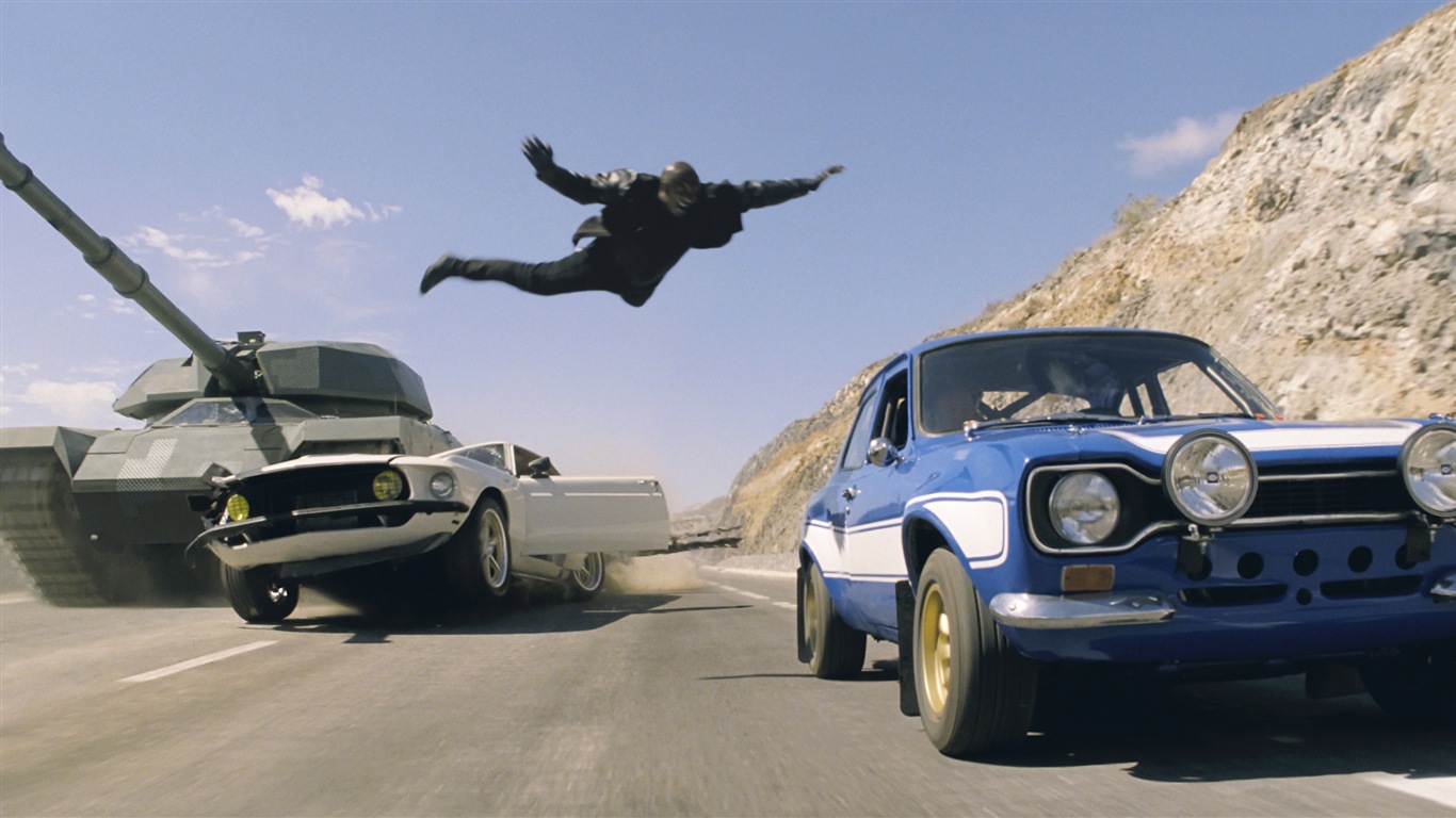 Fast And Furious 6 обои HD фильмов #14 - 1366x768