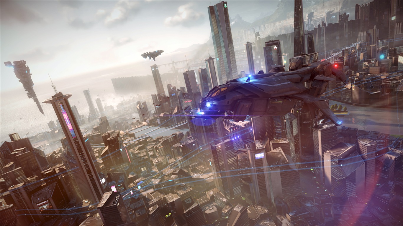 Killzone: Shadow Fall HD wallpapers #19 - 1366x768