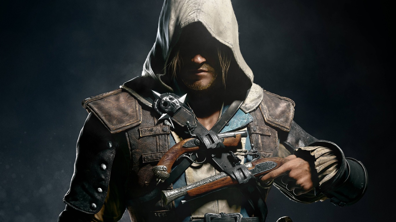 Creed IV Assassin: Black Flag HD wallpapers #13 - 1366x768