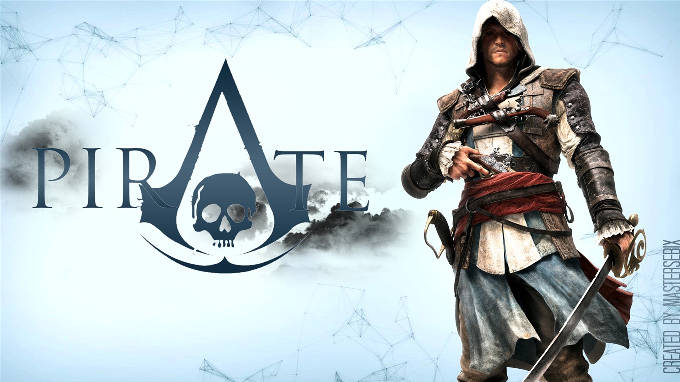 Creed IV Assassin: Black Flag HD wallpapers #18 - 1366x768