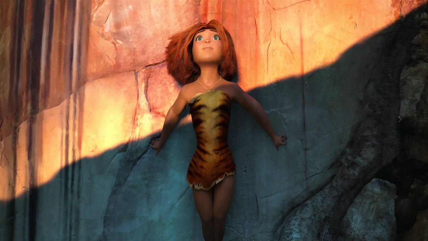 Los fondos de pantalla de alta definición de películas Croods #2 - 1366x768