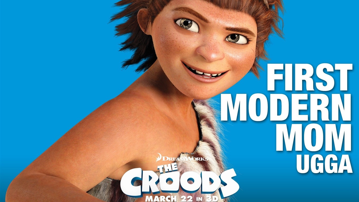 V Croods HD Movie Wallpapers #7 - 1366x768