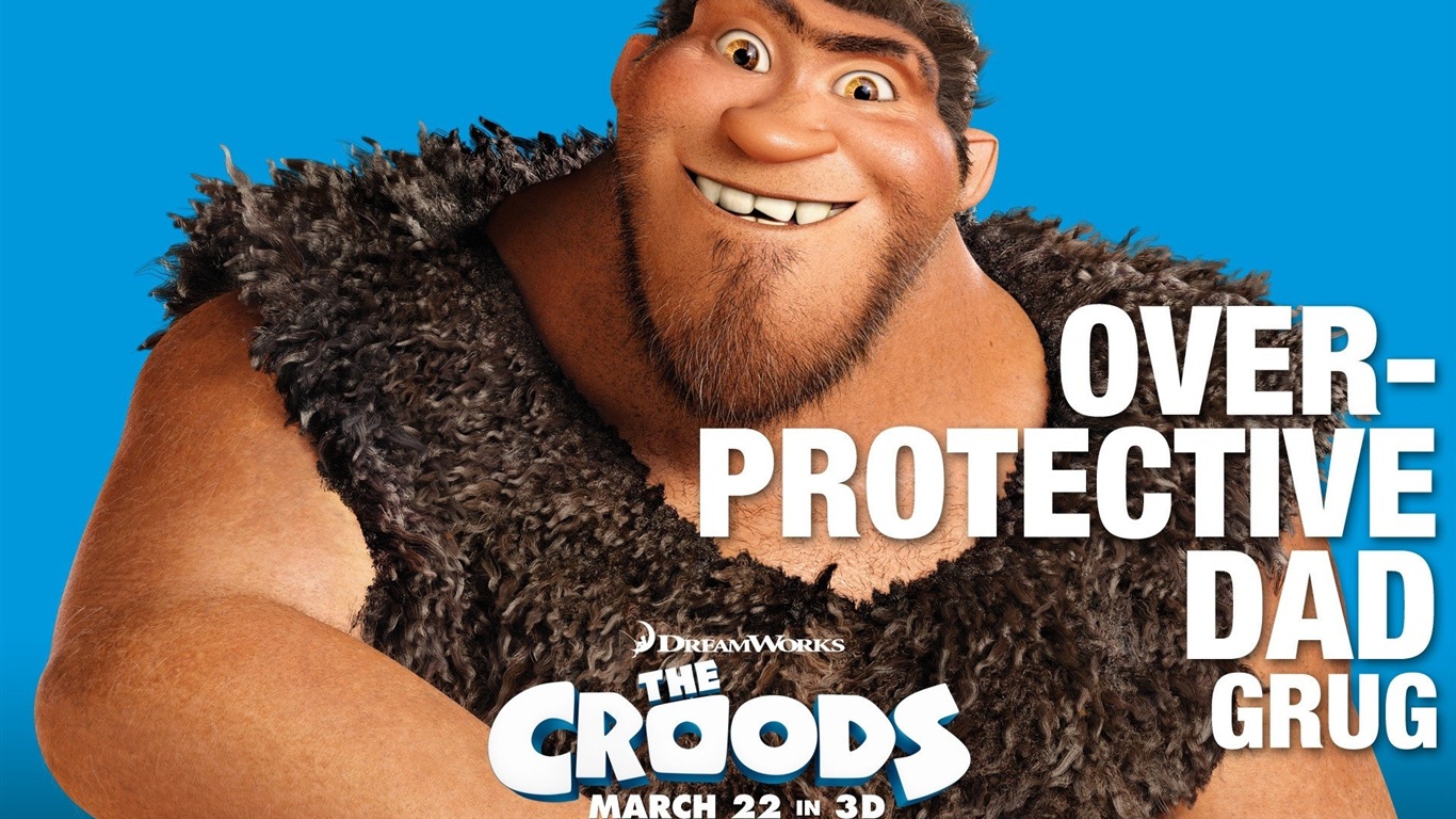 V Croods HD Movie Wallpapers #11 - 1366x768