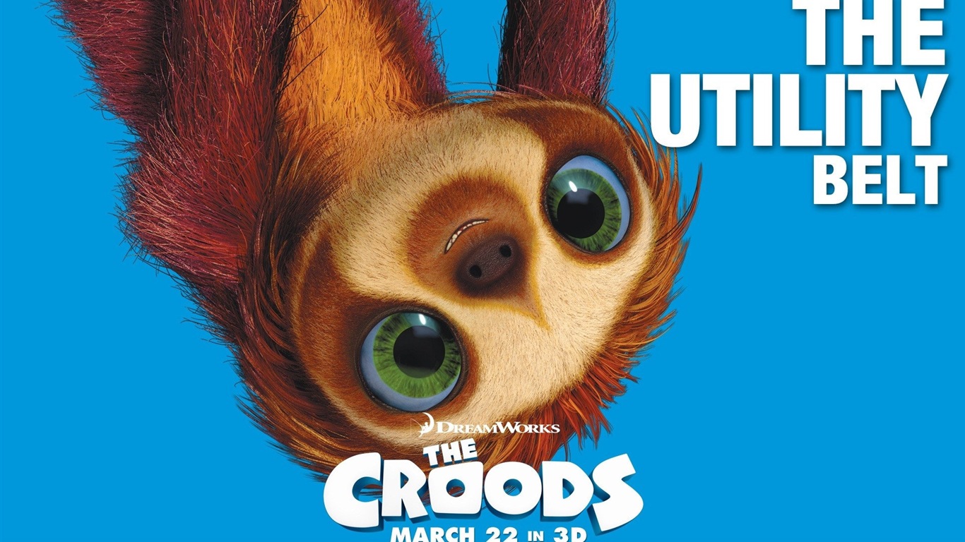 V Croods HD Movie Wallpapers #14 - 1366x768
