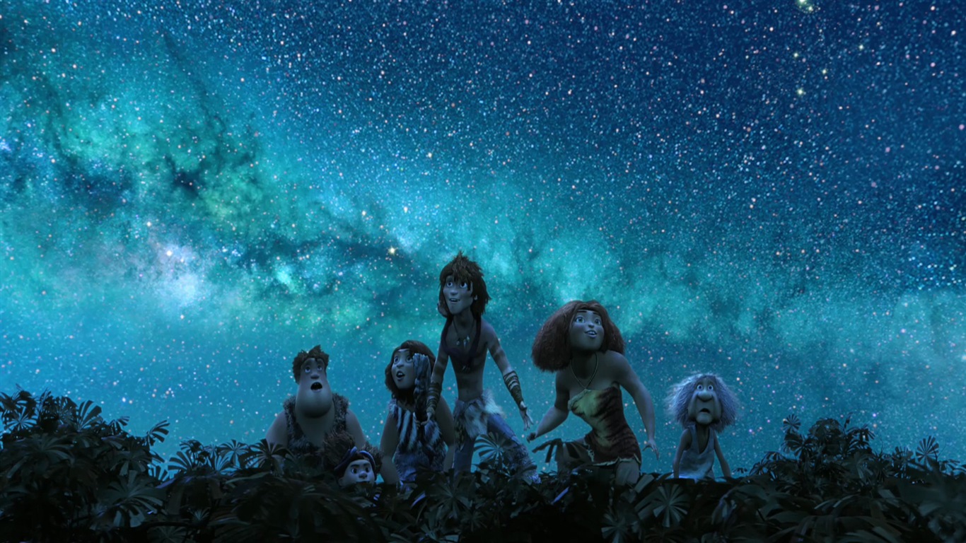 V Croods HD Movie Wallpapers #16 - 1366x768