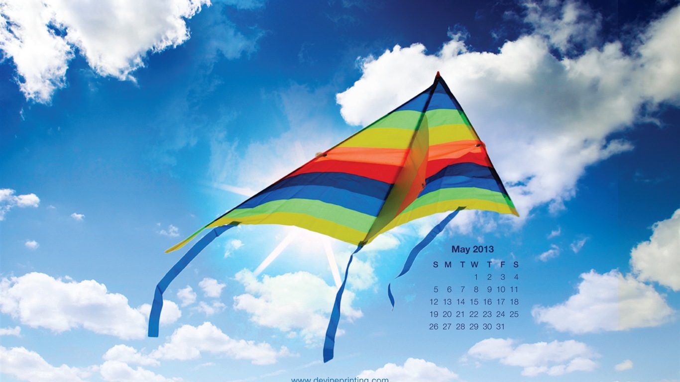 May 2013 calendar wallpaper (2) #20 - 1366x768