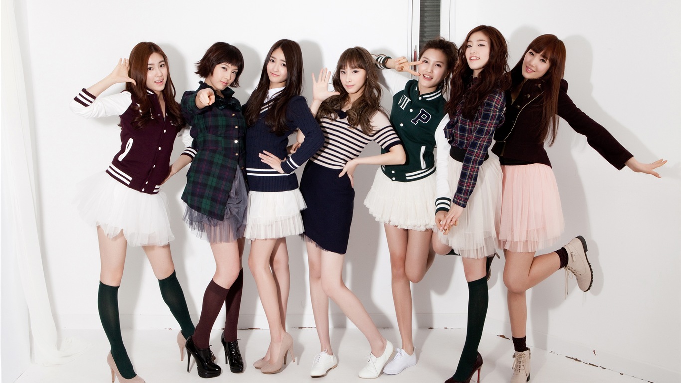 CHI CHI koreanische Musik Girlgroup HD Wallpapers #2 - 1366x768