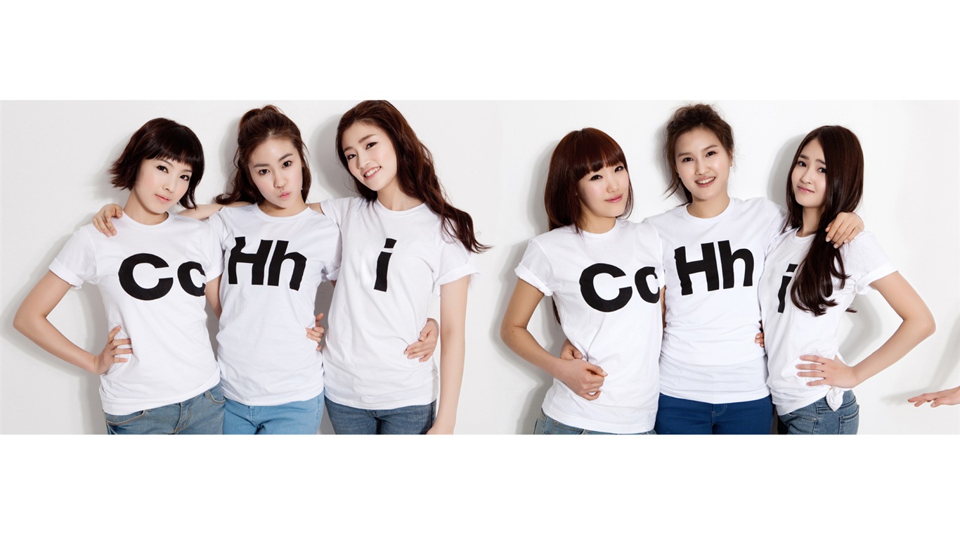 CHI CHI koreanische Musik Girlgroup HD Wallpapers #3 - 1366x768