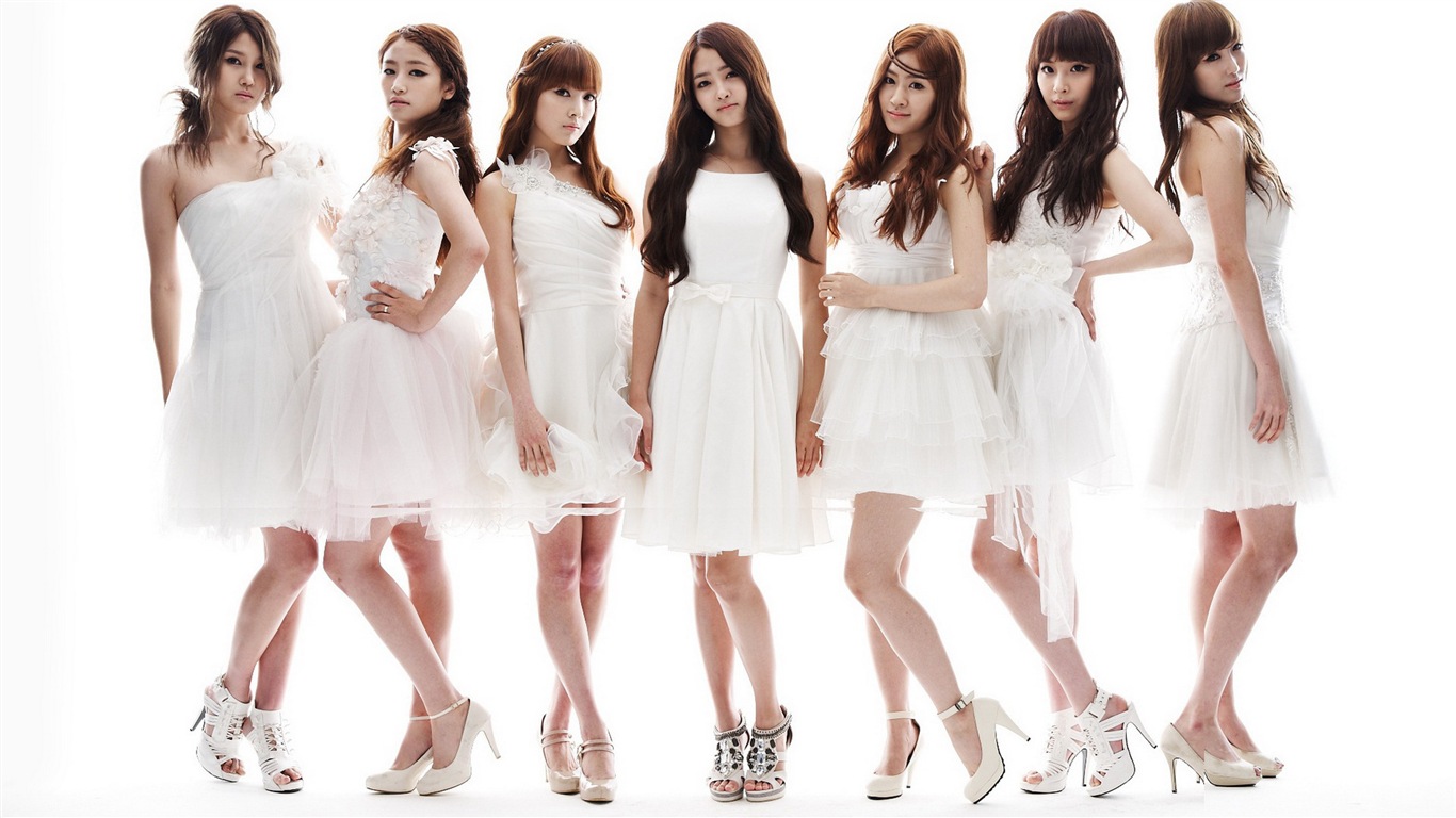 CHI CHI koreanische Musik Girlgroup HD Wallpapers #5 - 1366x768