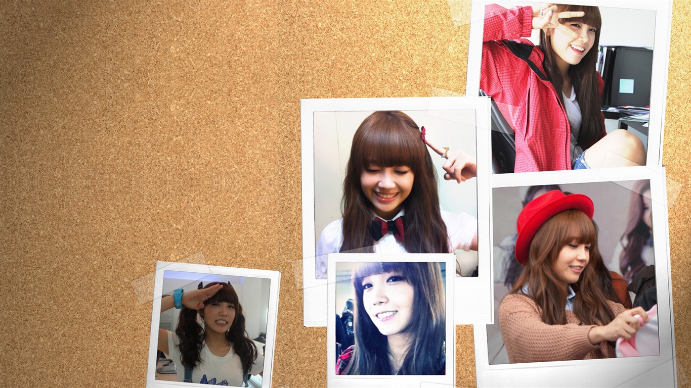 CHI CHI koreanische Musik Girlgroup HD Wallpapers #9 - 1366x768