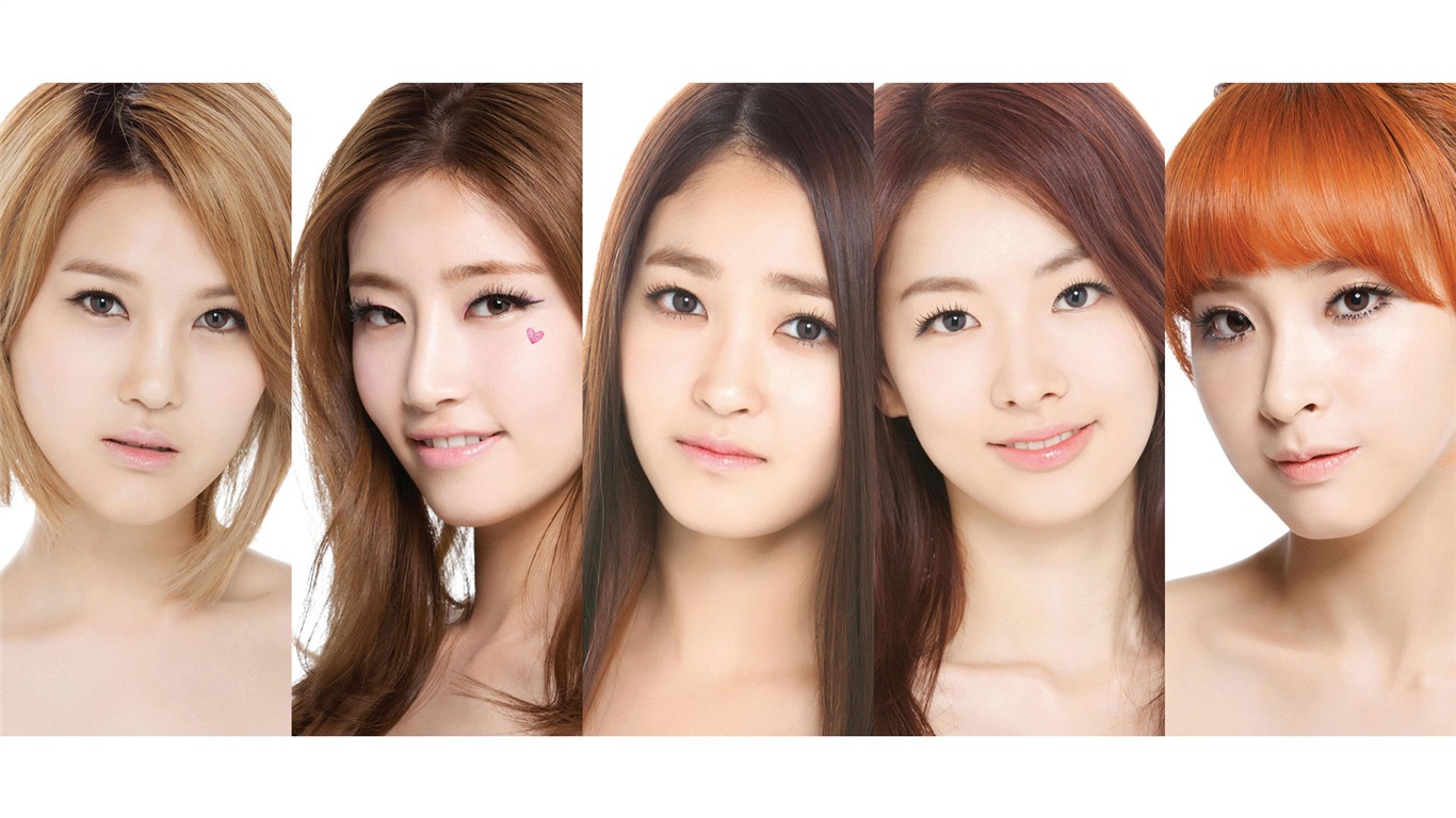 CHI CHI koreanische Musik Girlgroup HD Wallpapers #11 - 1366x768