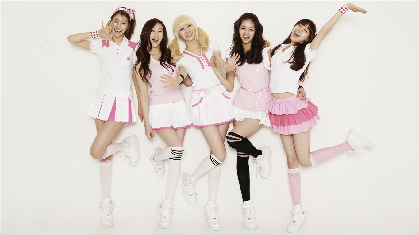Jour Corée musique pop filles les fonds d'écran HD de la fille #19 - 1366x768