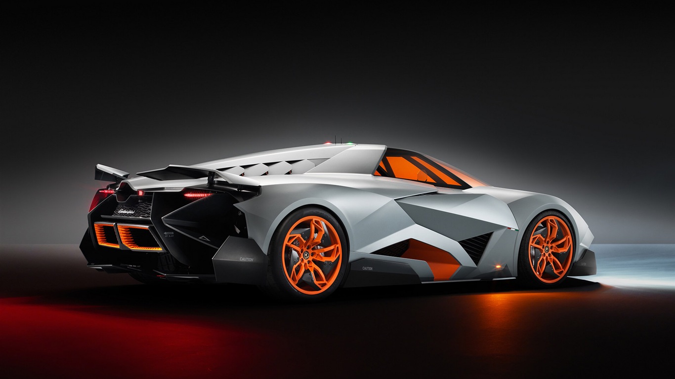 Lamborghini Egoista Concept 兰博基尼Egoista概念超级跑车 高清壁纸5 - 1366x768