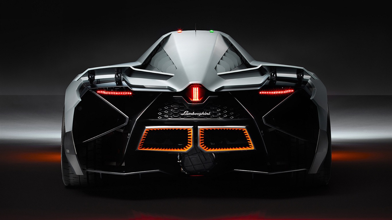 Lamborghini Egoista концепция суперкара HD обои #8 - 1366x768