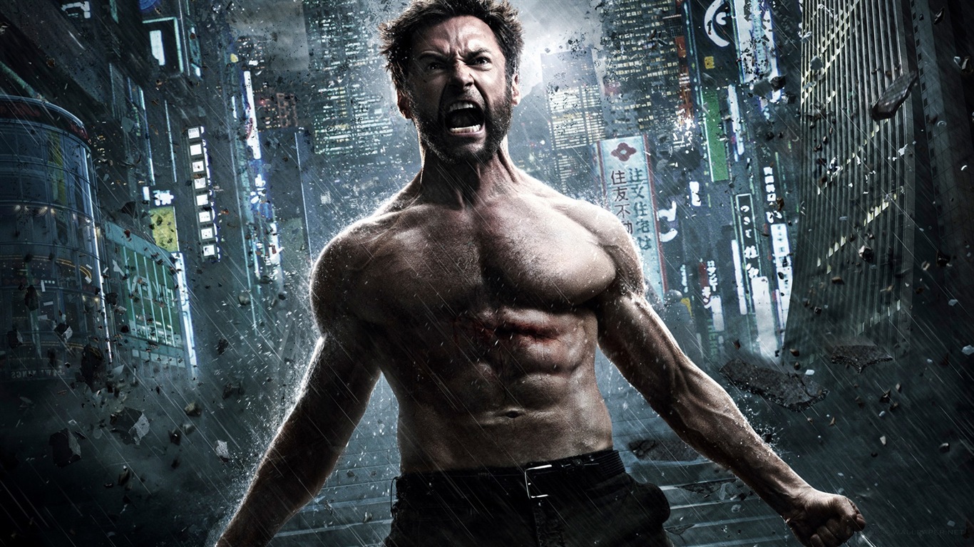 The Wolverine 2013 HD wallpapers #9 - 1366x768