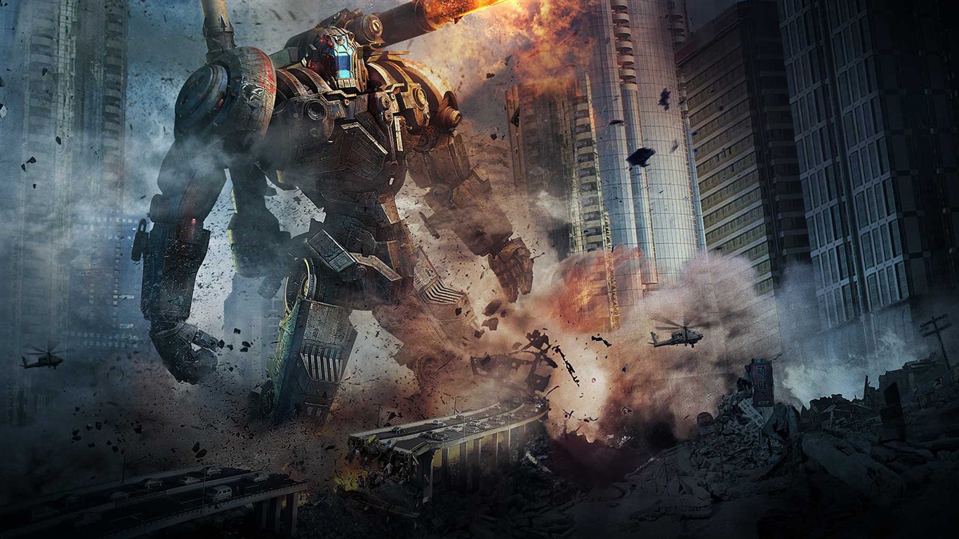 Pacific Rim 2013 HD Film Wallpaper #16 - 1366x768