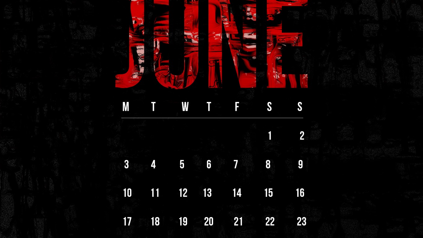 06. 2013 Kalendář tapety (1) #12 - 1366x768