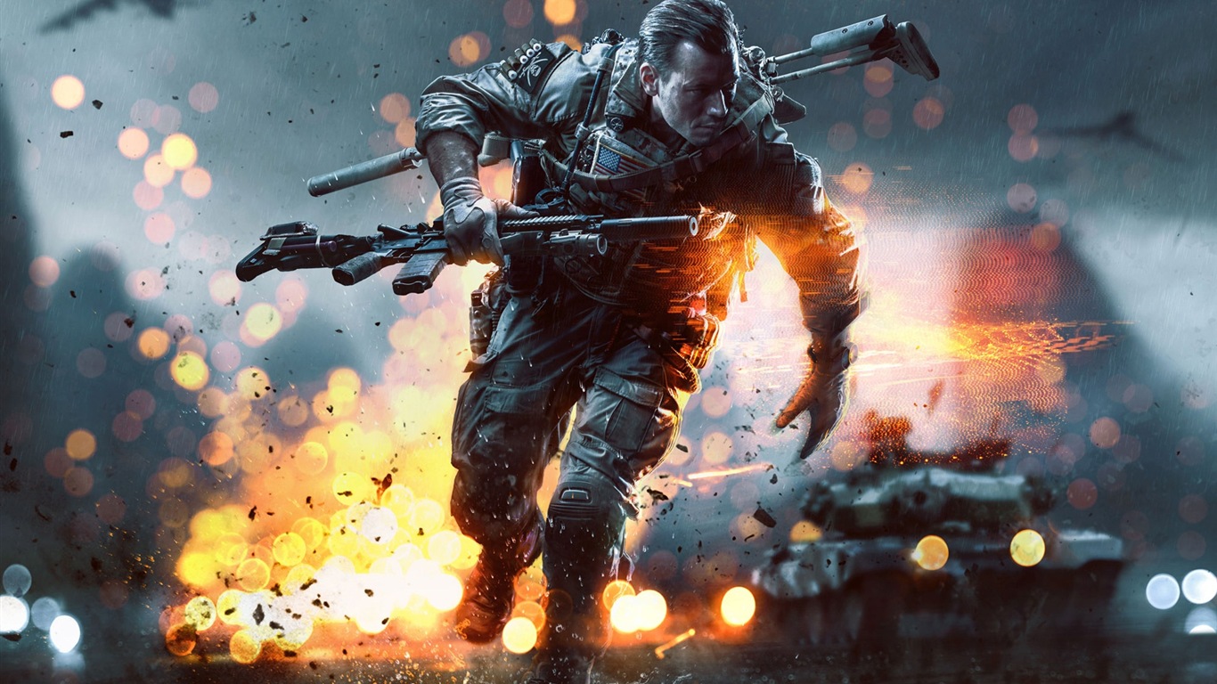 Battlefield 4 fonds d'écran HD #1 - 1366x768