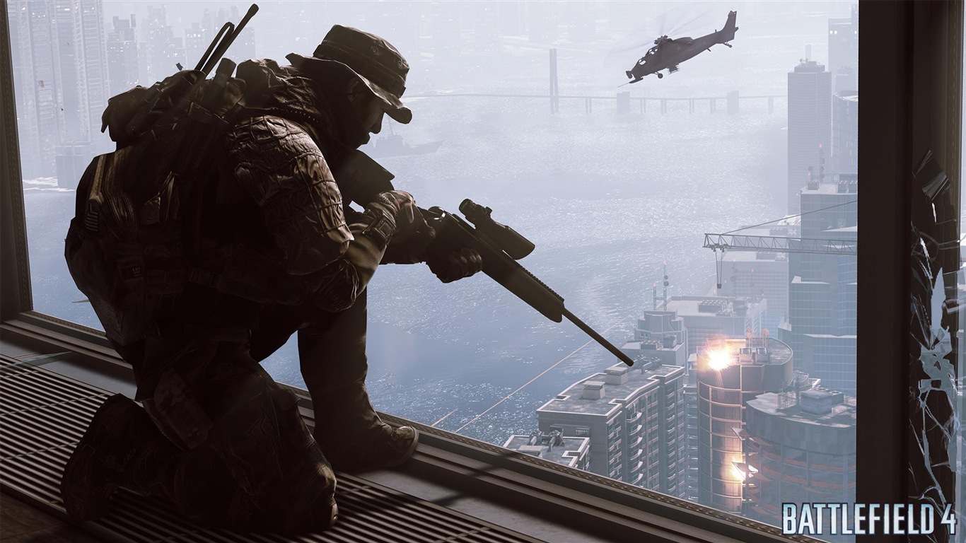 Battlefield 4 fondos de pantalla de alta definición #2 - 1366x768