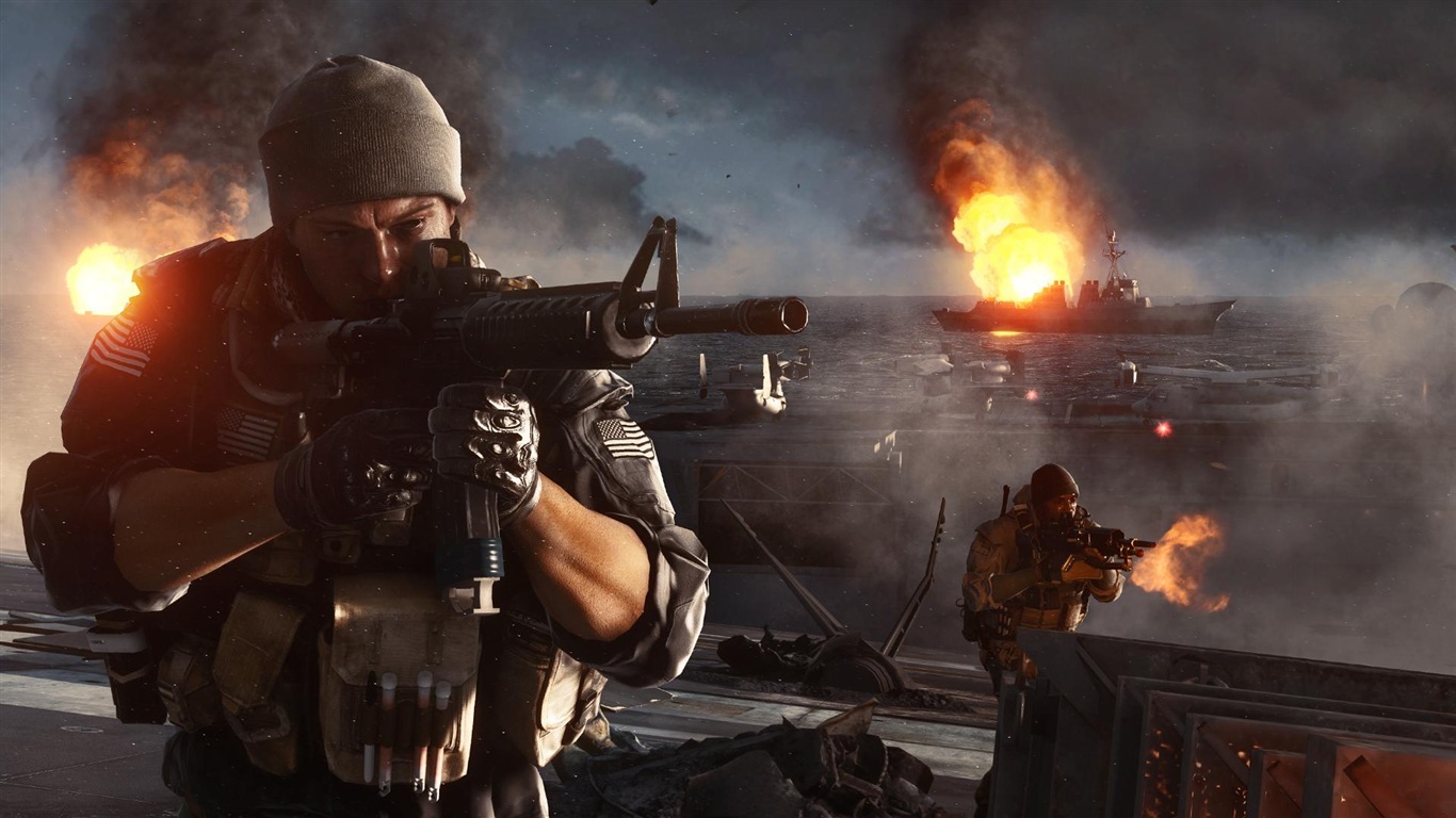 Battlefield 4 fondos de pantalla de alta definición #6 - 1366x768