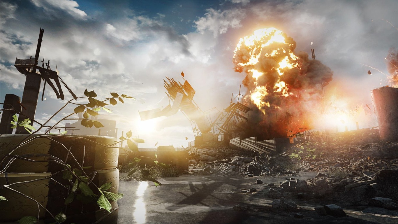 Battlefield 4 fonds d'écran HD #8 - 1366x768
