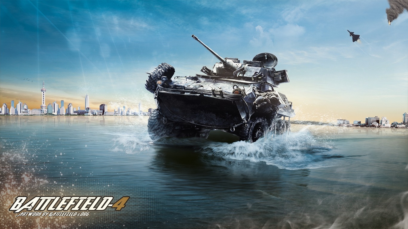Battlefield 4 fonds d'écran HD #9 - 1366x768
