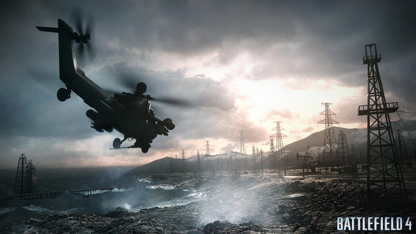 Battlefield 4 fonds d'écran HD #12 - 1366x768