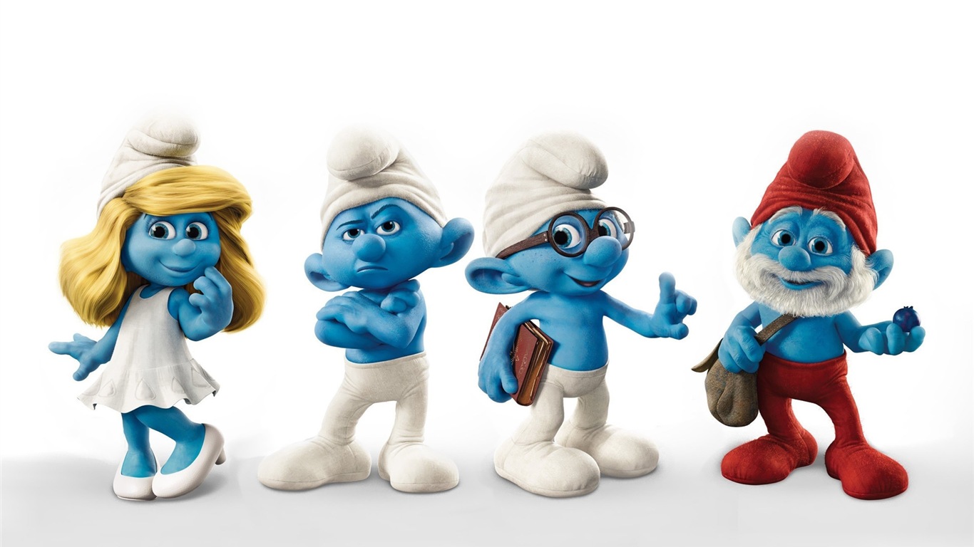 The Smurfs 2 HD movie wallpapers #3 - 1366x768
