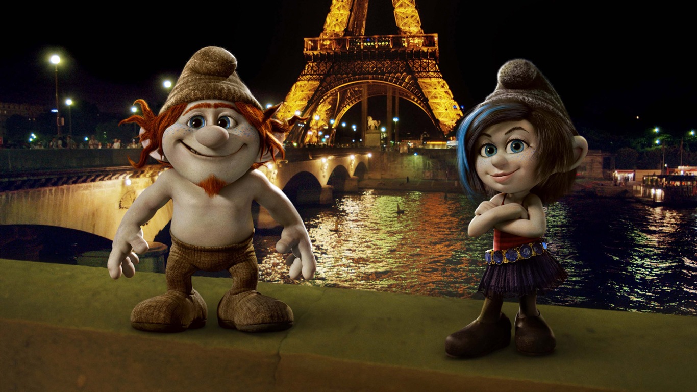 The Smurfs 2 HD movie wallpapers #6 - 1366x768