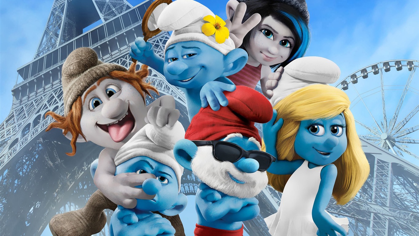 The Smurfs 2 HD movie wallpapers #7 - 1366x768