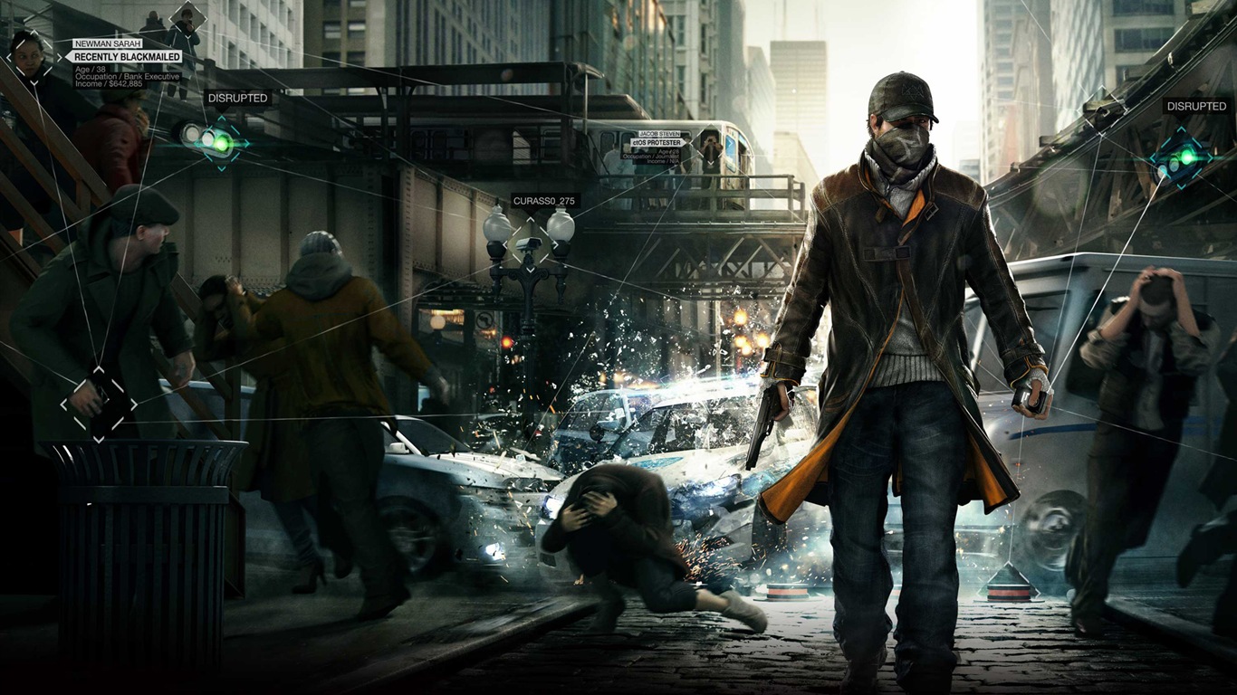Watch Dogs 2013 juegos HD wallpapers #1 - 1366x768