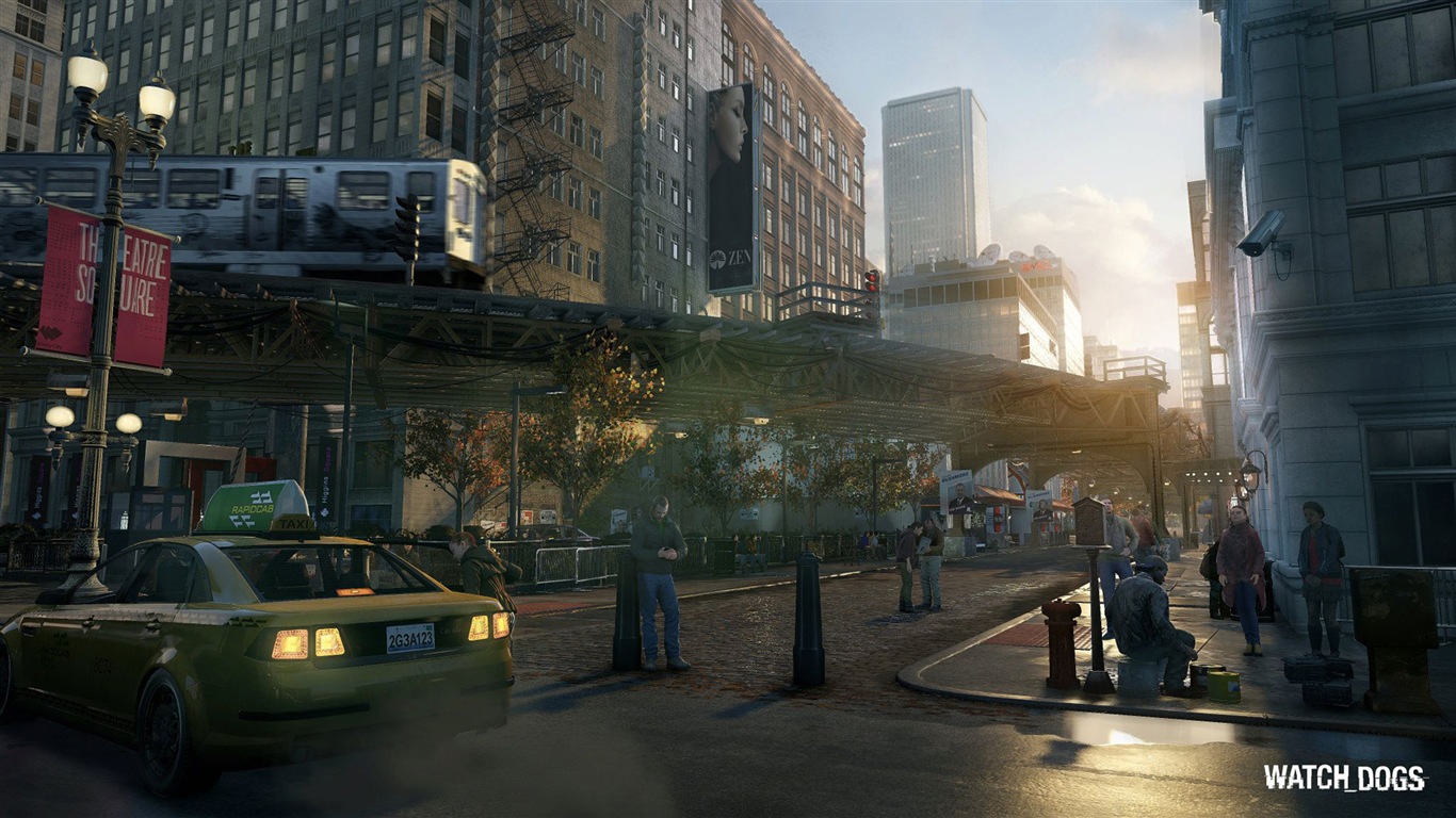 Watch Dogs 2013 juegos HD wallpapers #11 - 1366x768