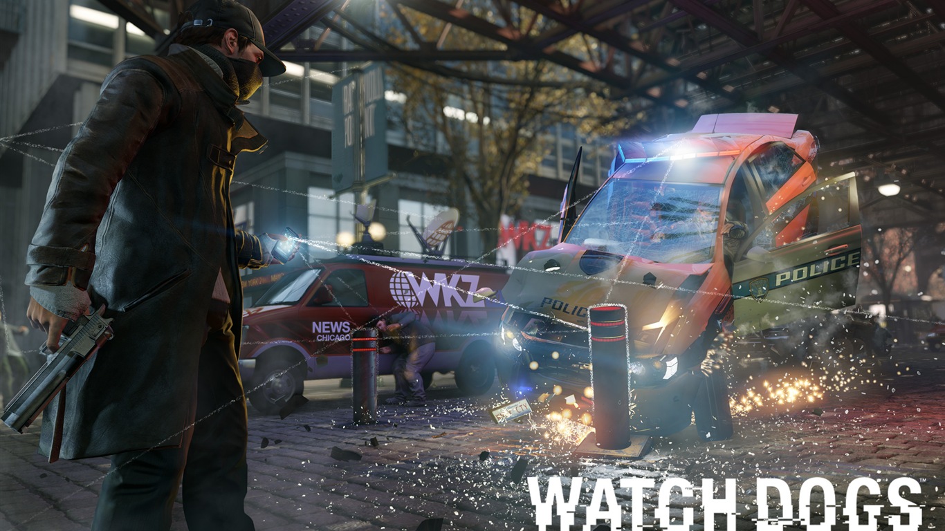Watch Dogs 2013 game HD wallpapers #20 - 1366x768