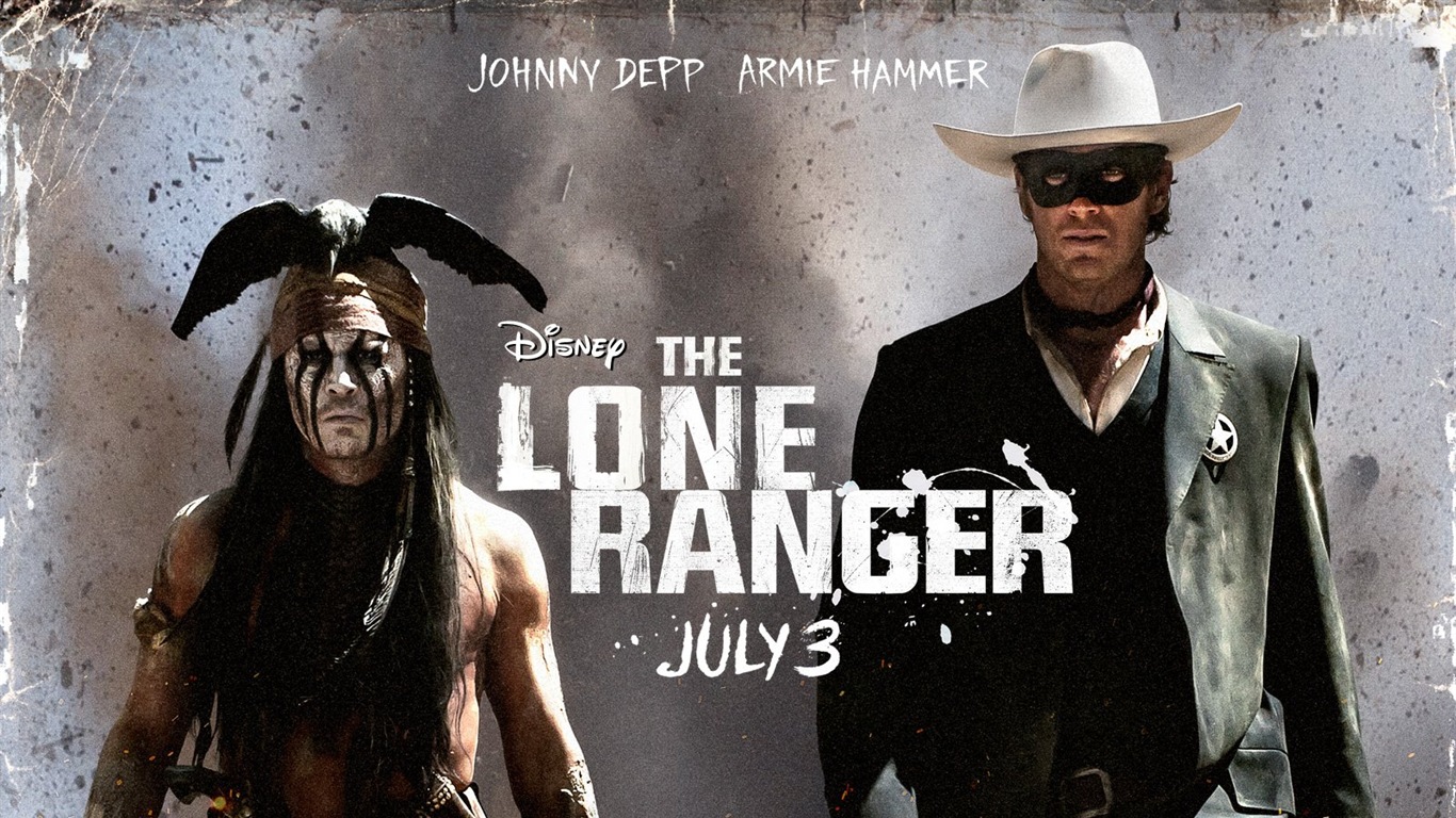 The Lone Ranger fonds d'écran de films HD #6 - 1366x768