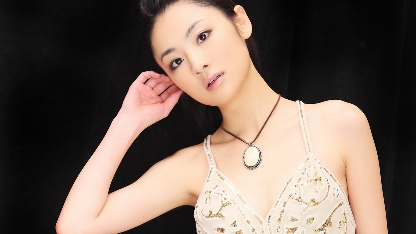 Tantan Hayashi японская актриса HD обои #12 - 1366x768