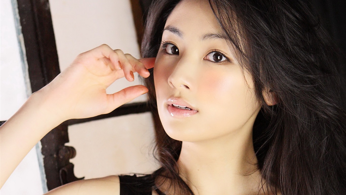 Tantan Hayashi actrice japonaise écran HD #19 - 1366x768