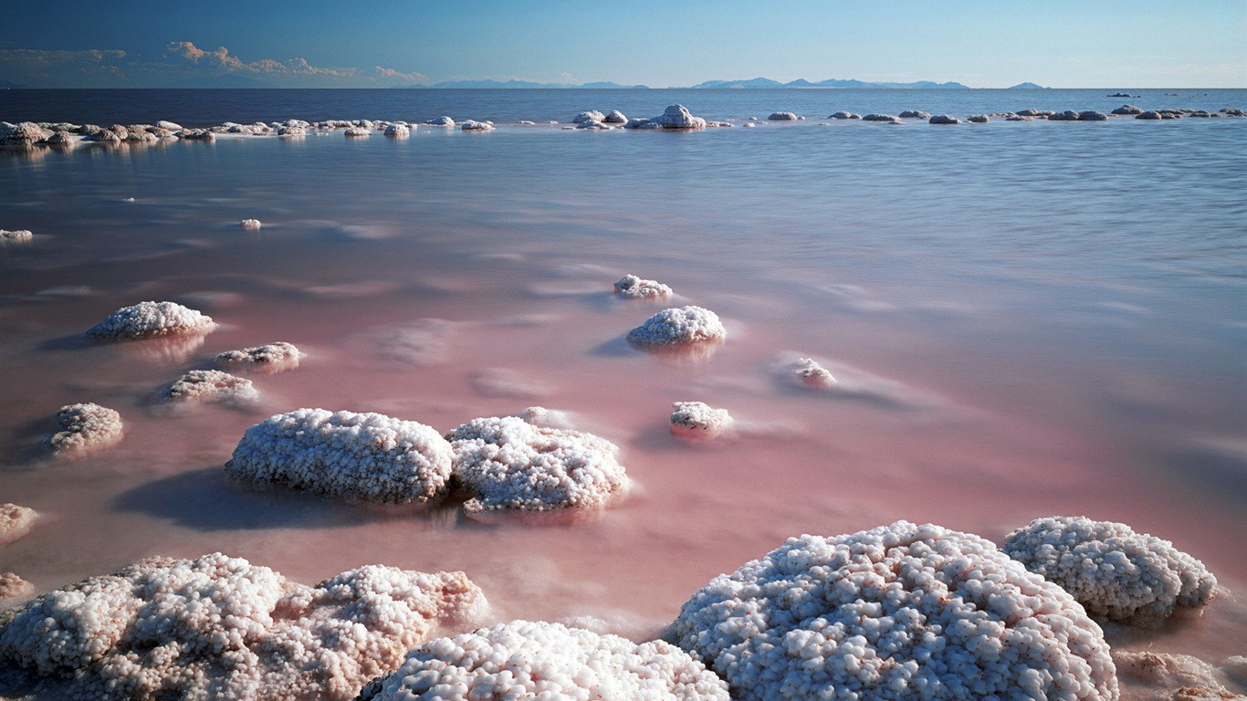 Dead Sea paysages magnifiques fonds d'écran HD #6 - 1366x768