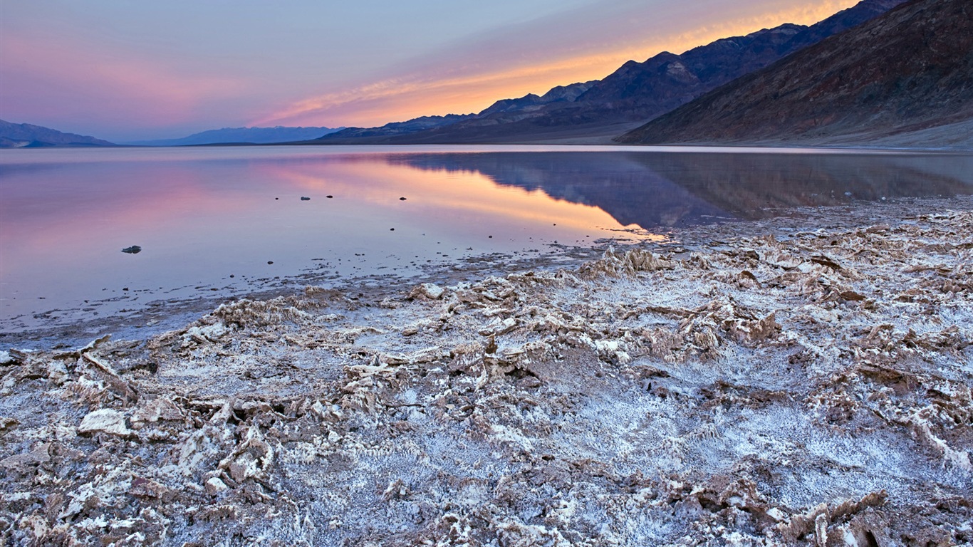 Dead Sea paysages magnifiques fonds d'écran HD #18 - 1366x768