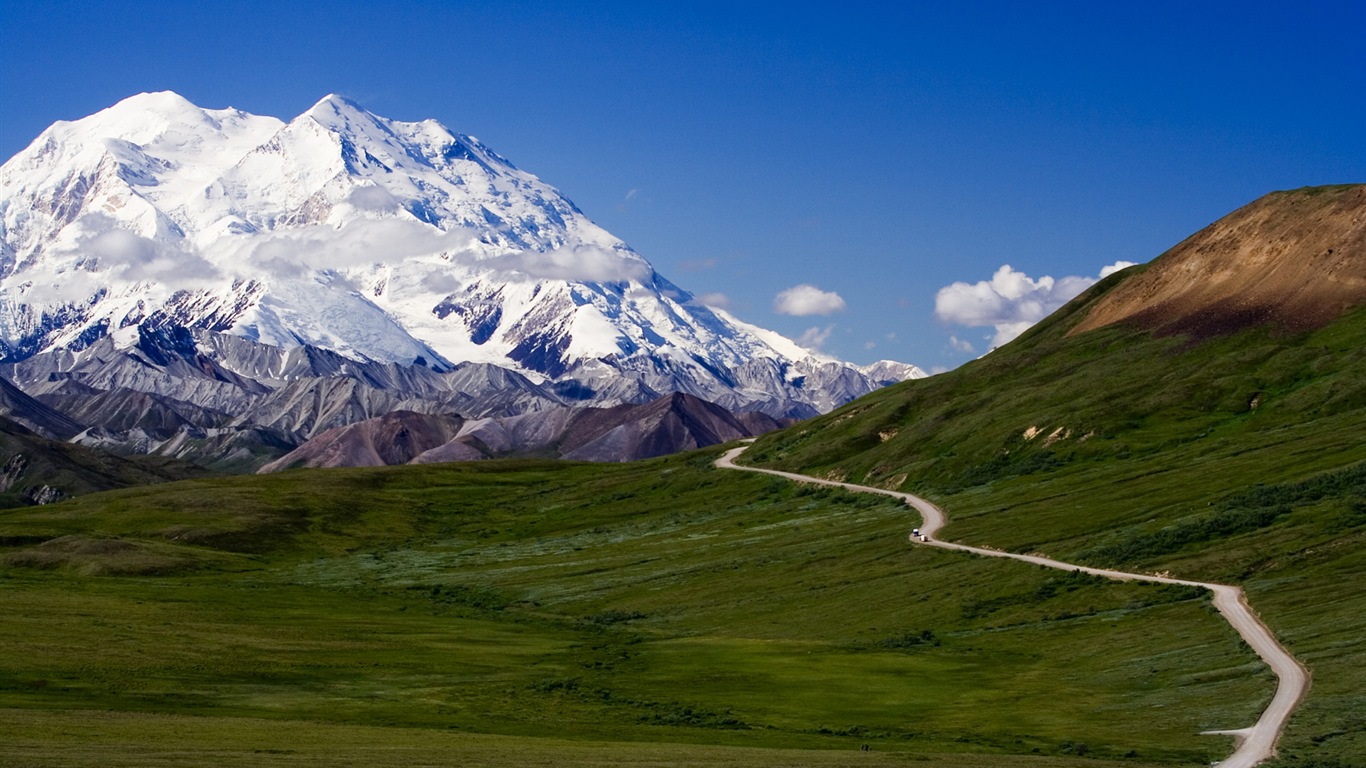 Denali National Park 迪納利國家公園 高清風景壁紙 #19 - 1366x768