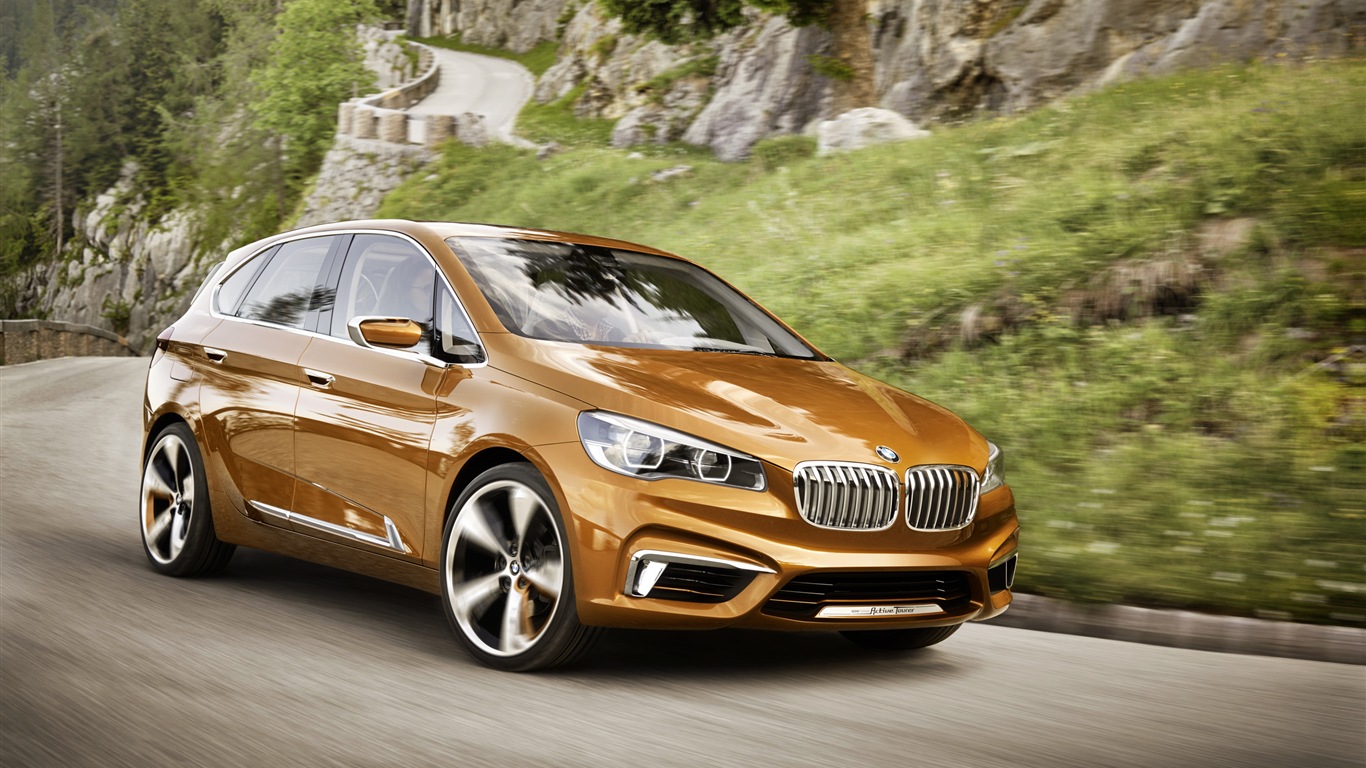 2013 BMW Concept activos Tourer fondos de pantalla de alta definición #1 - 1366x768