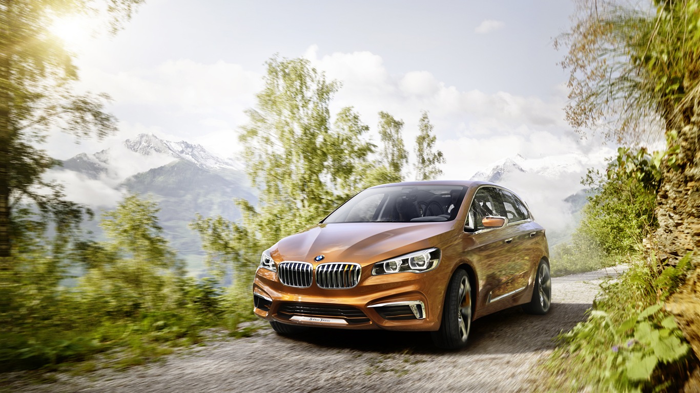 2013 BMW Concept activos Tourer fondos de pantalla de alta definición #7 - 1366x768