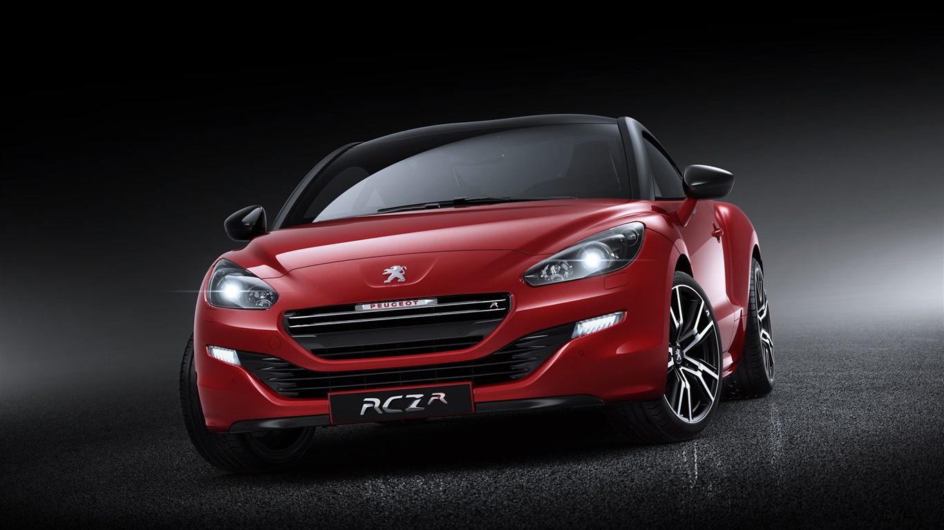 2014 푸조 RCZ R 자동차 HD 배경 화면 #5 - 1366x768