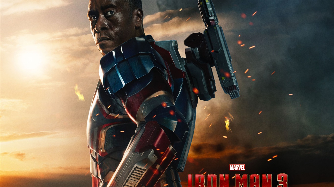 2013 Iron Man 3 nejnovější HD tapety na plochu #14 - 1366x768