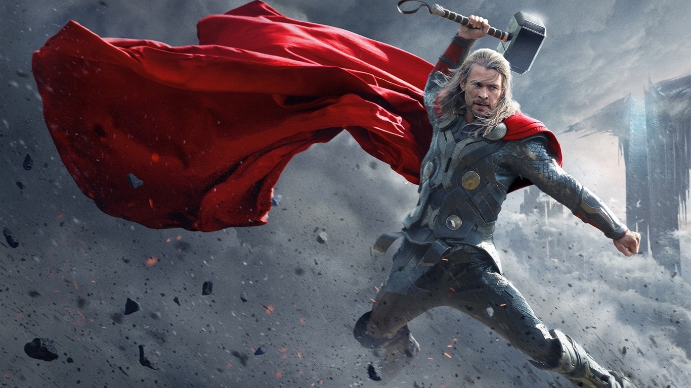 Thor 2: Les fonds d'écran HD monde sombre #10 - 1366x768