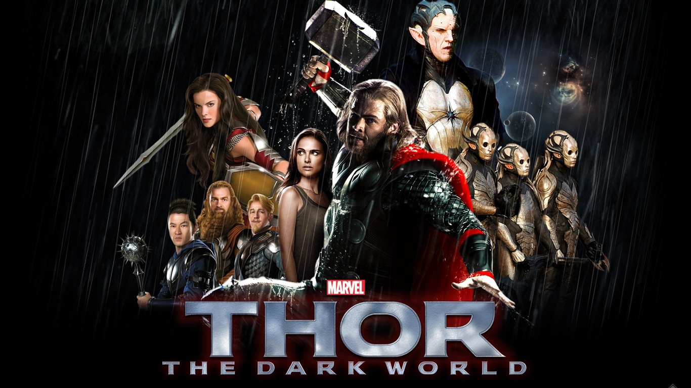 Thor 2: The Dark World 雷神2：黑暗世界 高清壁纸15 - 1366x768
