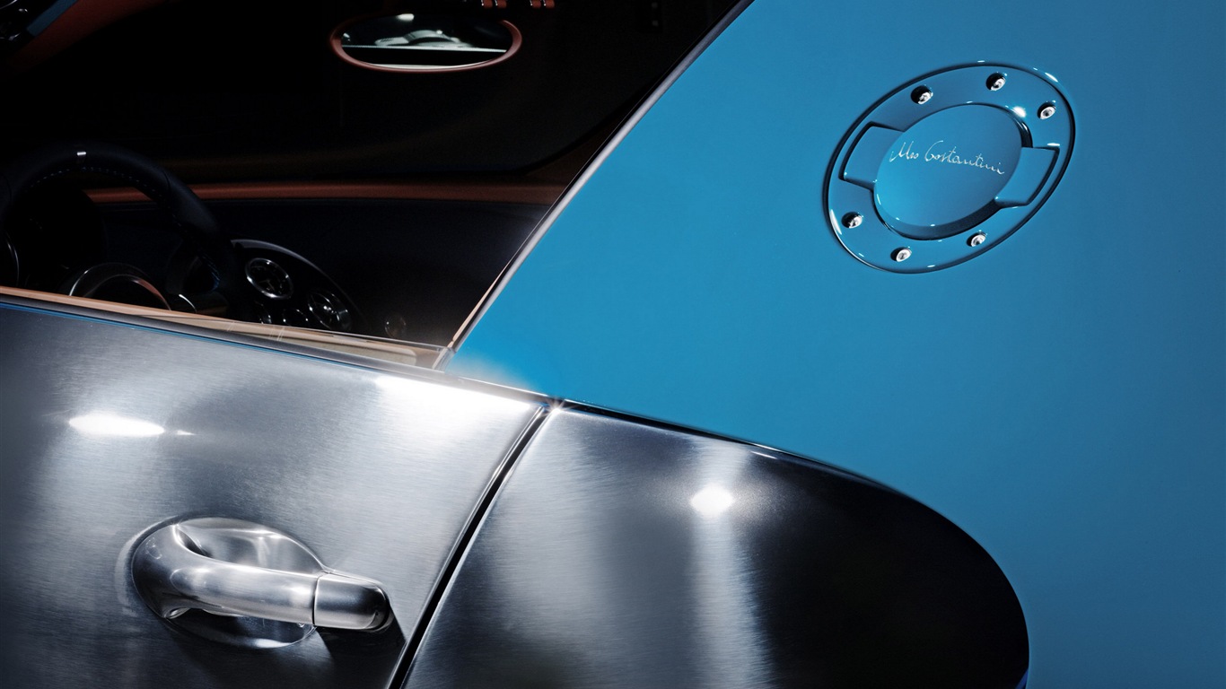 2013 Bugatti Veyron 16.4 Grand Sport Vitesse supercar HD tapety na plochu #4 - 1366x768